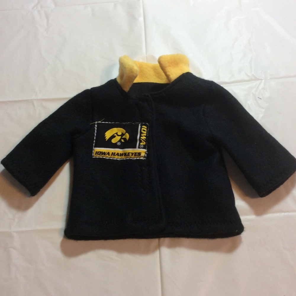 Iowa Hawkeyes Doll jacket